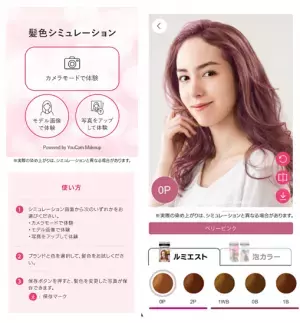 「ブローネ ルミエスト」誕生！新サイトで髪色シミュレーションを