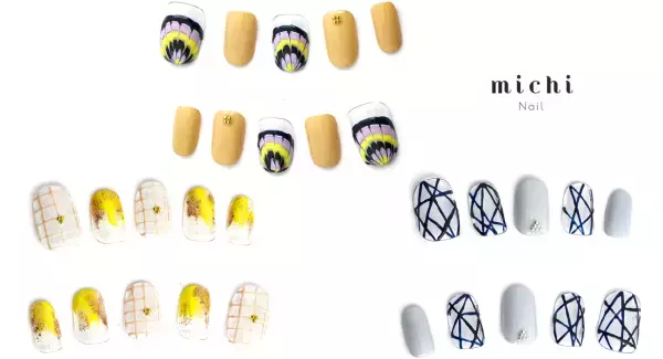 夏の指先を彩る新ネイルデザイン！「ミチネイル」より新作チップ発売