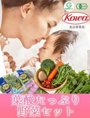 妊活中やマタニティ期に 葉酸たっぷりの野菜でお家ごはんを！