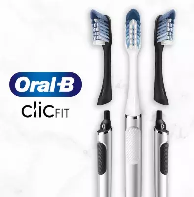次世代の手磨き歯ブラシ「オーラル B ClicFIT(クリックフィット)」誕生
