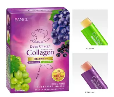 美容成分配合のスティックゼリーに葡萄のアソートゼリーが登場