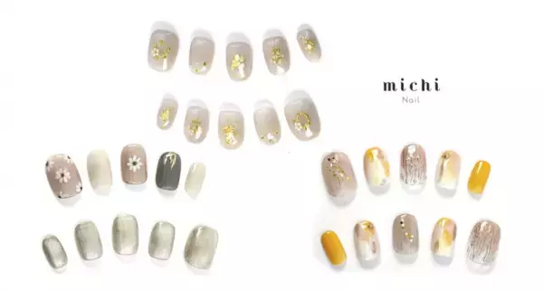 春を感じるフラワーモチーフの新作登場！ミチネイル