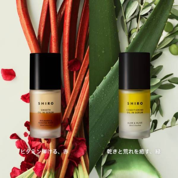 SHIROから一歩先の肌をつくる『オイルインセラム』が誕生