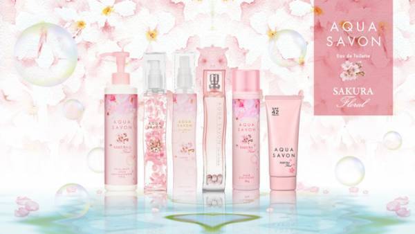 「アクア　シャボン」の春限定商品が先行発売をスタート