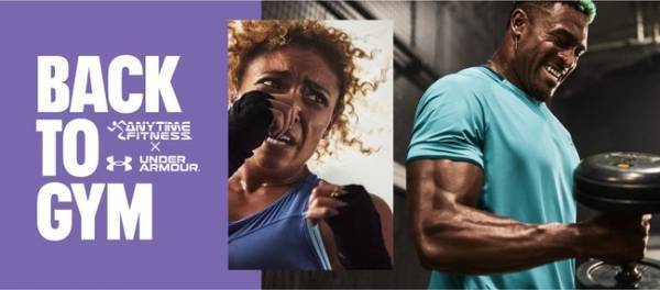 アンダーアーマーとエニタイムフィットネスがタイアップ！1日体験も