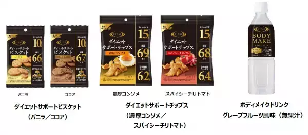 ダイエット中のおやつもRIZAP！チップスなど新発売