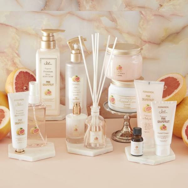 フェルナンダがピンクグレープフルーツコレクションを発表