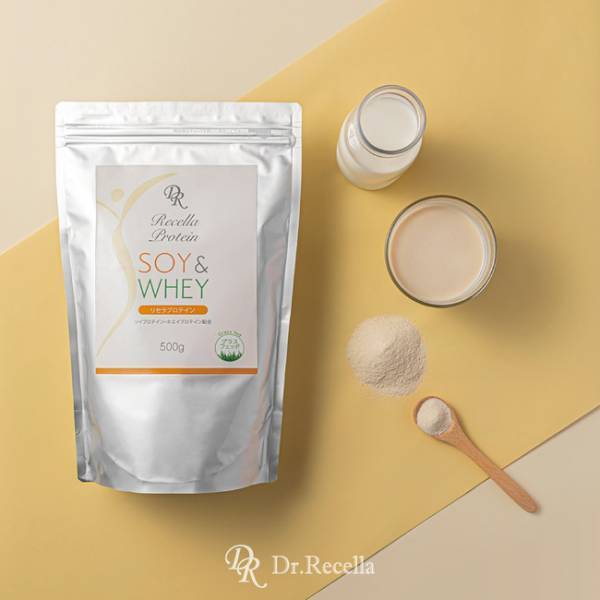 リセラから！運動直後の体にソイとホエイのダブルプロテイン