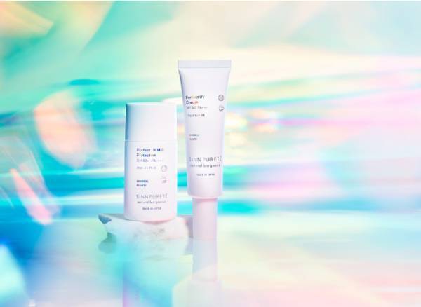 シンピュルテが天然由来成分100％のハイブリッドUVシリーズを新発売