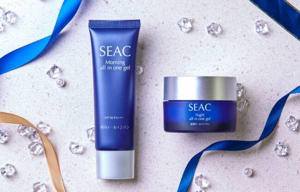 「SEAC」の朝用・夜用オールインワン6年ぶりにリニューアル！さらに多機能に