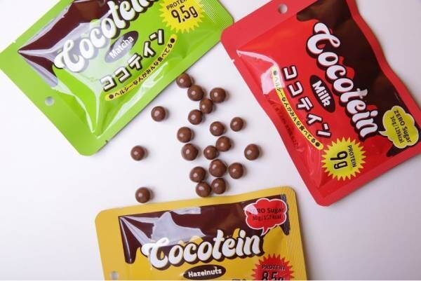 韓国で爆発的ヒットのプロテインチョコ「ココテイン」が日本初上陸
