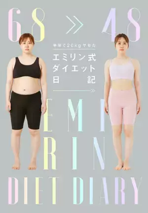 半年で20kgの減量に成功した人気YouTuberがダイエット本を発売