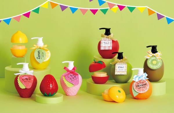 形も香りも果実そのもの『フルーツの森』でバス＆ボディケア