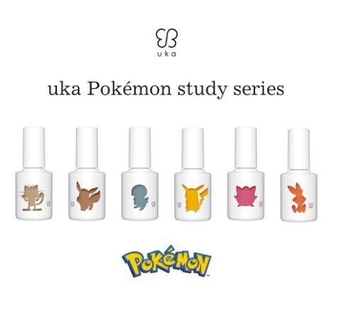 【数量限定】ukaからポケモンたちをイメージしたオリジナルネイルカラーが登場