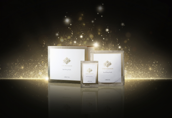 サロンクオリティの炭酸パックを自宅で『Sparkling Mask』発売