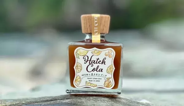 ノンカフェインで添加物不使用『Hatch Cola はちみつ生レモンコーラ』