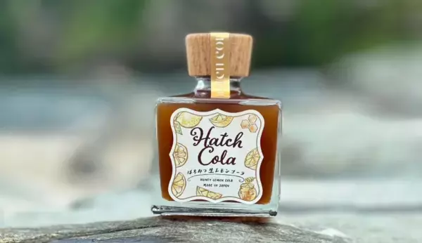 ノンカフェインで添加物不使用『Hatch Cola はちみつ生レモンコーラ』