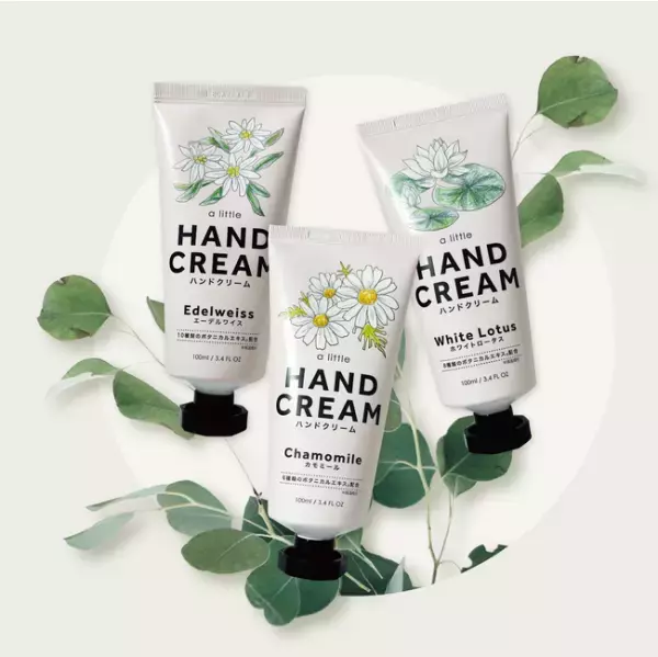 自然の優しさふわり！心をいやすハンドクリーム発売