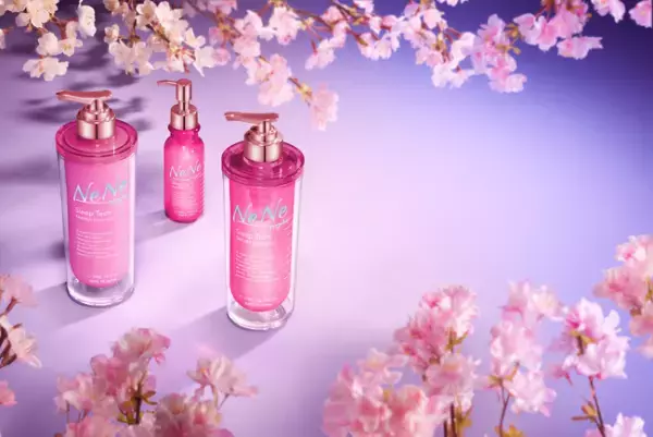 話題の“睡眠美容シャンプー”限定の香り「NeNe Night SAKURA」新発売