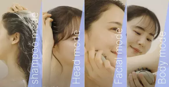 オールシリコン素材の美髪美顔器「Donut Scalp」でトータルケア