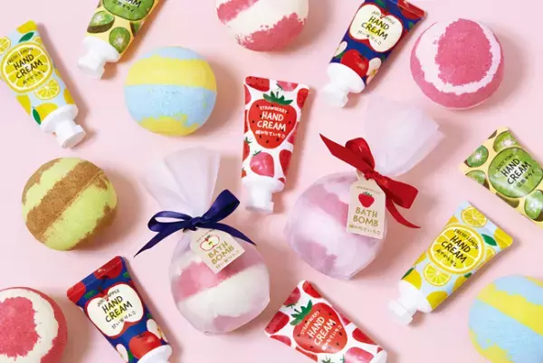 おいしそうな香りに包まれて！バスボムとハンドクリーム新発売