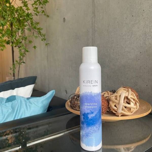 ベタベタ地肌スッキリ！超濃密泡で洗う「KIREIN炭酸シャンプー」新登場