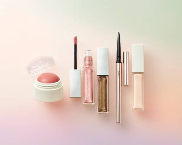 小さな花々をイメージしたファンケルの「2025年 春限定メイク」