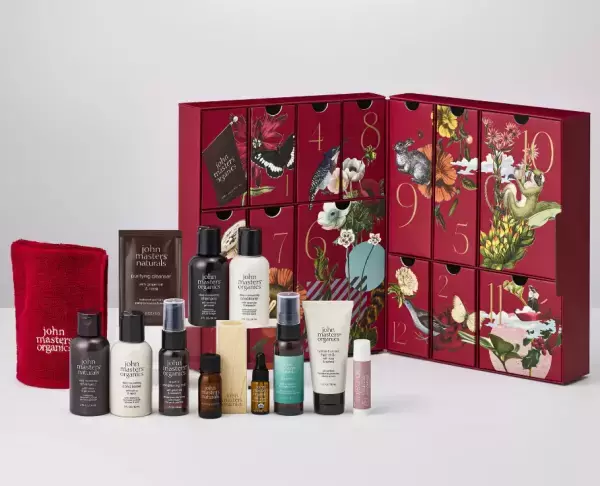 「john masters organics」30周年を記念したアドベントカレンダーが初登場