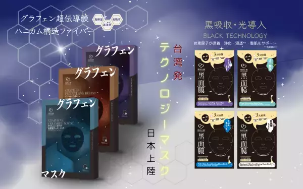 台湾で人気のフェイシャルマスク「我的心機」が日本初上陸！