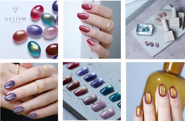 指先に宝石を纏うようなセルフジェルネイル「GELiSM」
