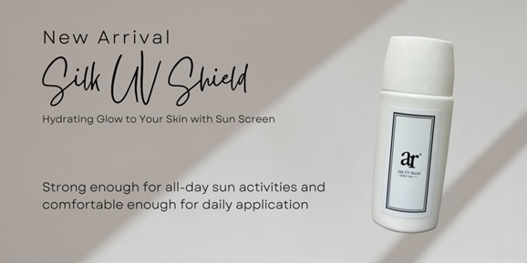 arから「ar Silk UV Shield SPF27 PA＋＋＋」が登場