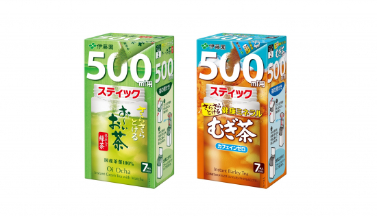 パウダータイプですぐ溶ける『さらさらとける お～いお茶 抹茶入り緑茶』