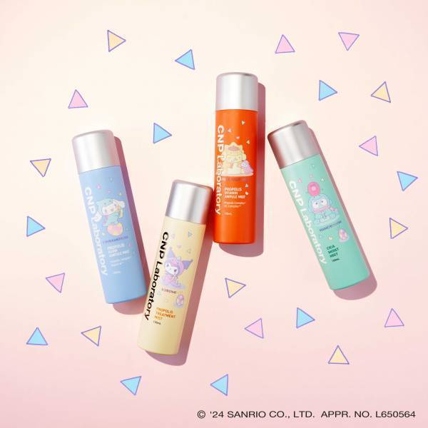 CNPのミスト化粧水がサンリオキャラクターとコラボ