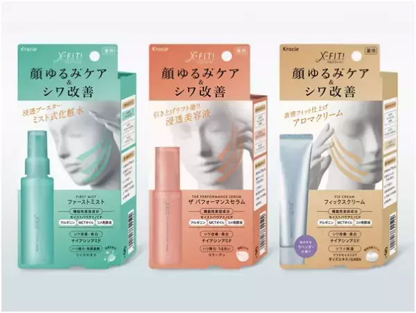 筋トレ発想のスキンケアシリーズで肌の内側からリフトアップ！