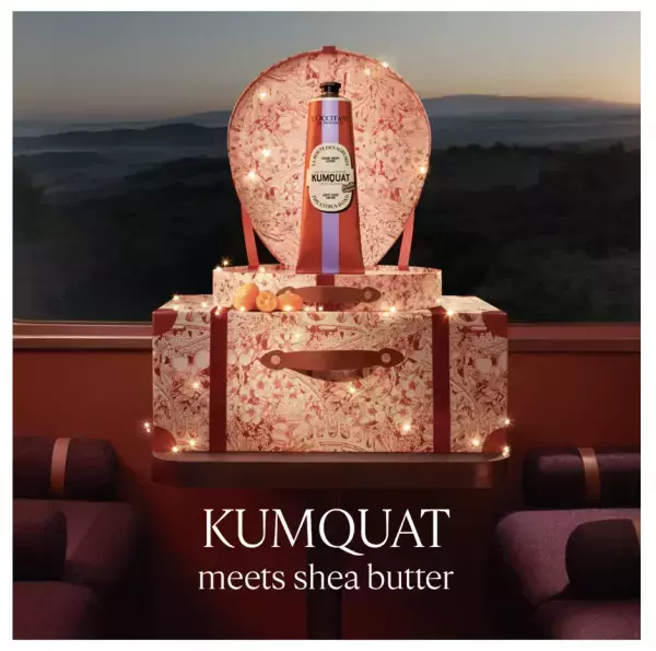 ロクシタンから、ホリデーコレクション第1弾の「カムクアット シア」シリーズが登場！