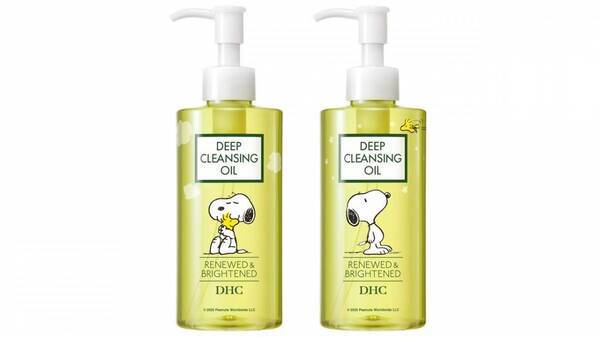 スヌーピーとウッドストックのクレンジングオイル DHCから発売