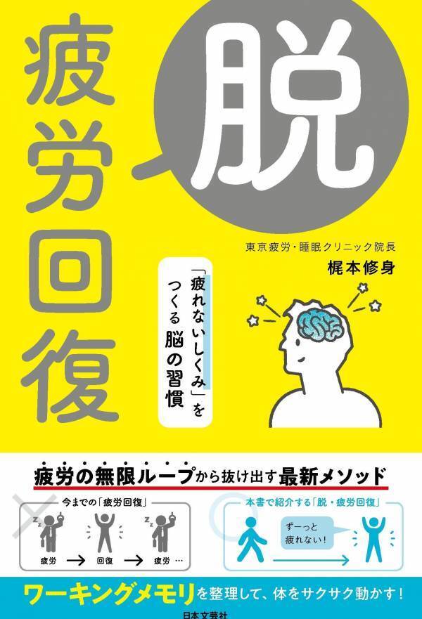 テレビでおなじみ梶本修身医師の「疲れないしくみ」の脳習慣