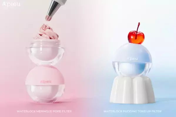 メレンゲとプリンの質感で毛穴ケア！A’pieuから新作化粧下地が登場