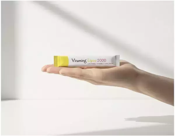 1包にビタミンCを2,000mg配合、「Vitaming Lipos」新登場！