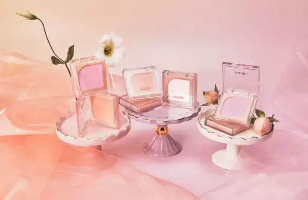 春メイクにぴったり！ふんわり質感のチークに新色仲間入り