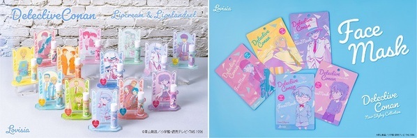 名探偵コナンとコラボの「Lovisiaコスメシリーズ」に注目