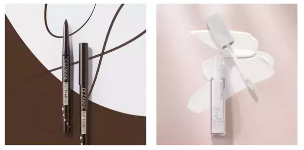 セザンヌの高密着アイライナーと美容液コンシーラーに新色が登場！