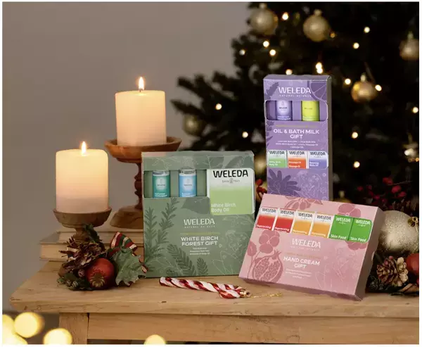 スイス発祥のオーガニックコスメ「ヴェレダ」、3種のクリスマスコフレを発売！