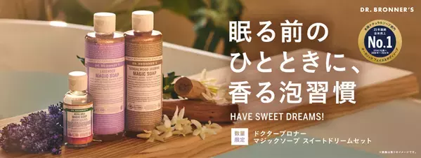 眠る前のひとときに新習慣！優雅な香りを楽しむボディケアセット発売開始