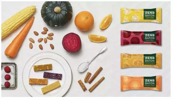 低糖質で栄養たっぷり、まるごと野菜とナッツのヘルシースイーツバー「ZENBバトン」が新登場！