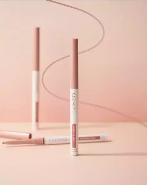 影色ピンクのリアル粘膜カラー！「セザンヌ」下まぶた用アイライナー新発売