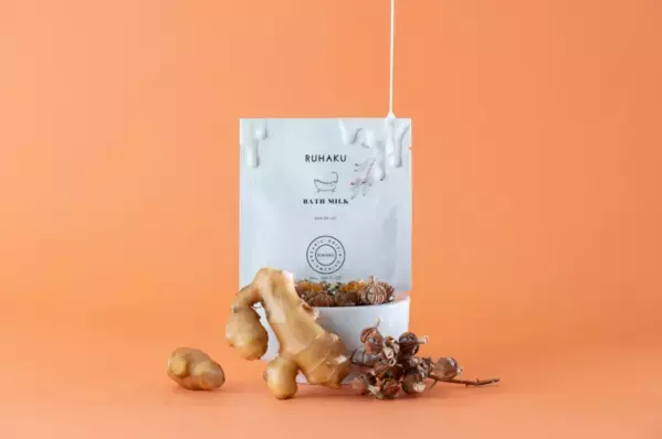 「琉白」人気シートマスクが乳液状の美容入浴料に！「エンリッチバスミルク」誕生