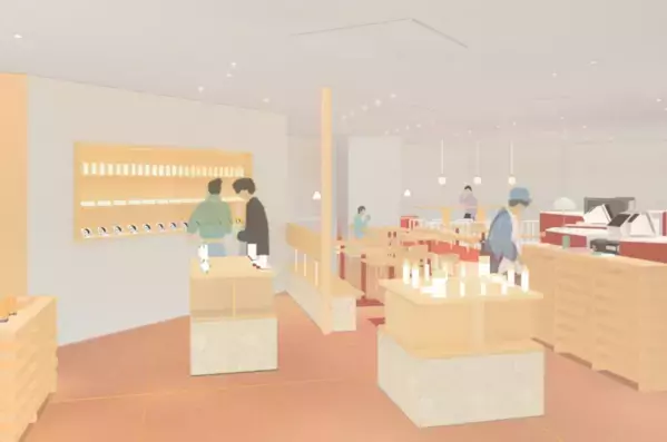 【よーじや】肌ケアブランドとカフェが融合した新業態店舗をオープン