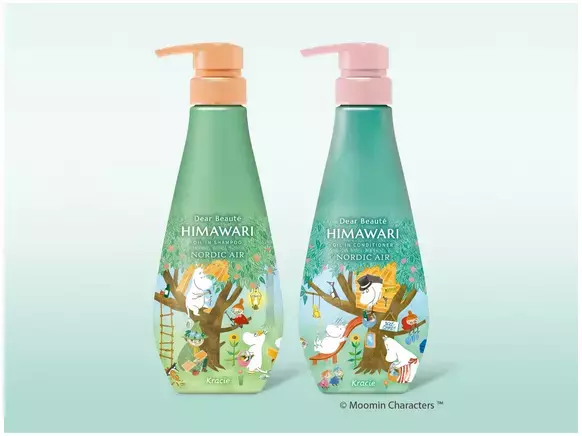 今回のテーマは北欧の森林。ムーミンデザインの「ディアボーテ HIMAWARI」