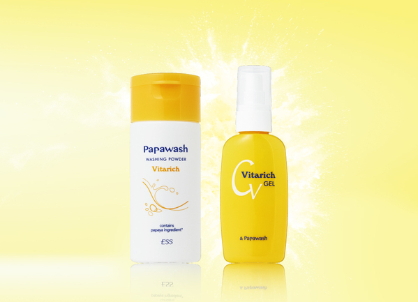 酵素×ビタミンの酵素洗顔パウダー＆オールインワンジェルを発売